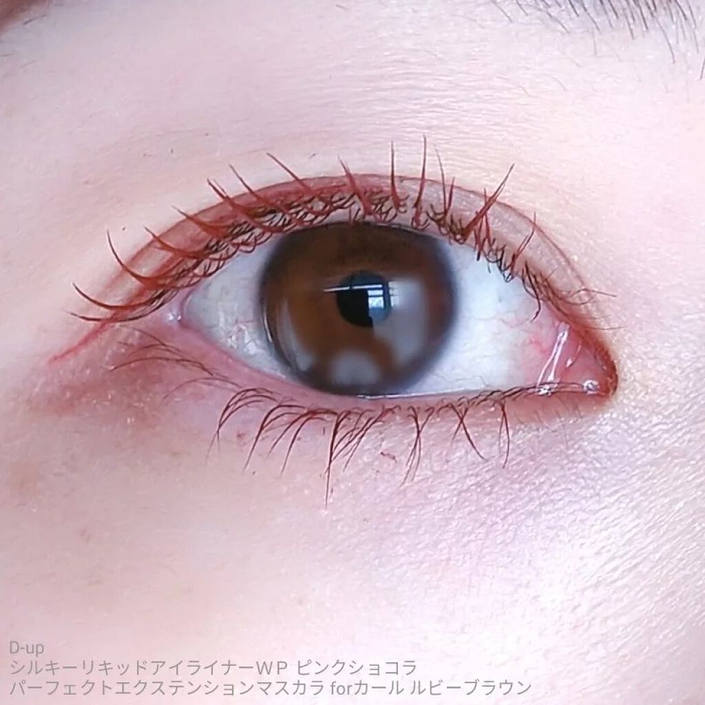 シルキーリキッドアイライナーWP/D-UP/リキッドアイライナーを使ったクチコミ(3枚目)