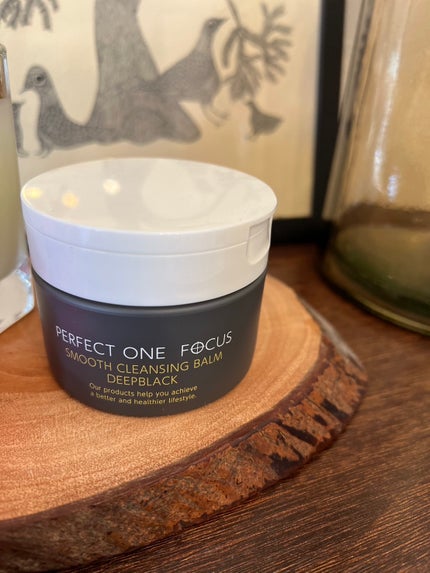 パーフェクトワンフォーカス スムースクレンジングバーム ディープブラック/PERFECT ONE  FOCUS/クレンジングバームを使ったクチコミ(1枚目)