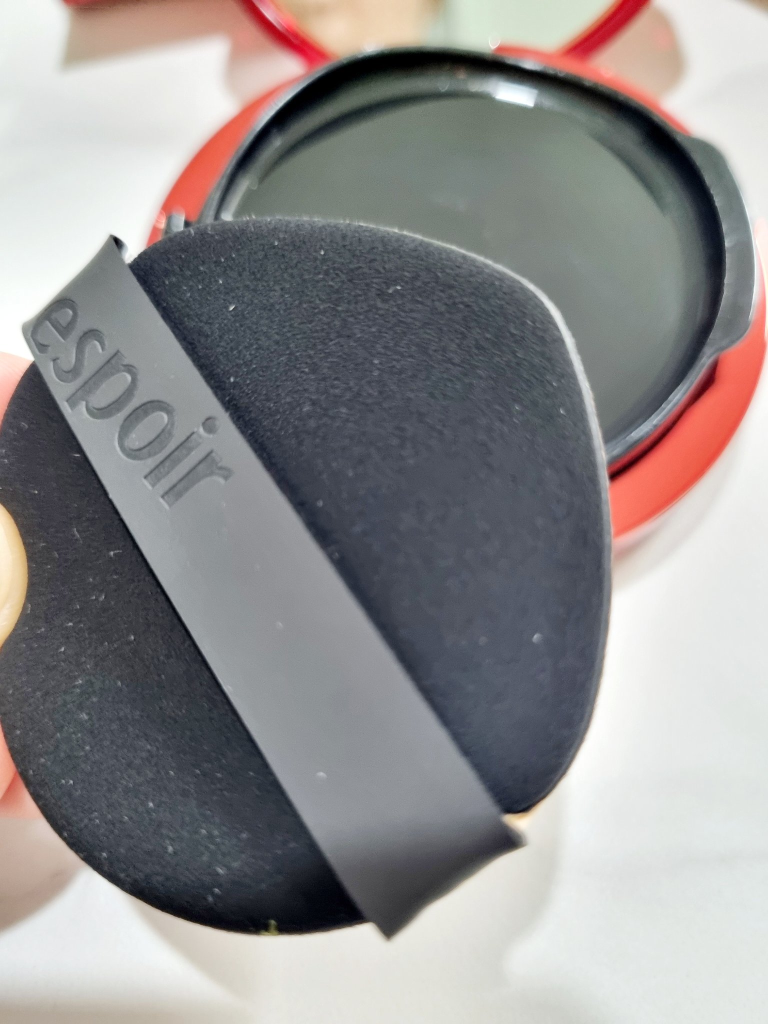 プロテーラービーベルベットカバークッション/espoir/クッションファンデーションを使ったクチコミ（2枚目）