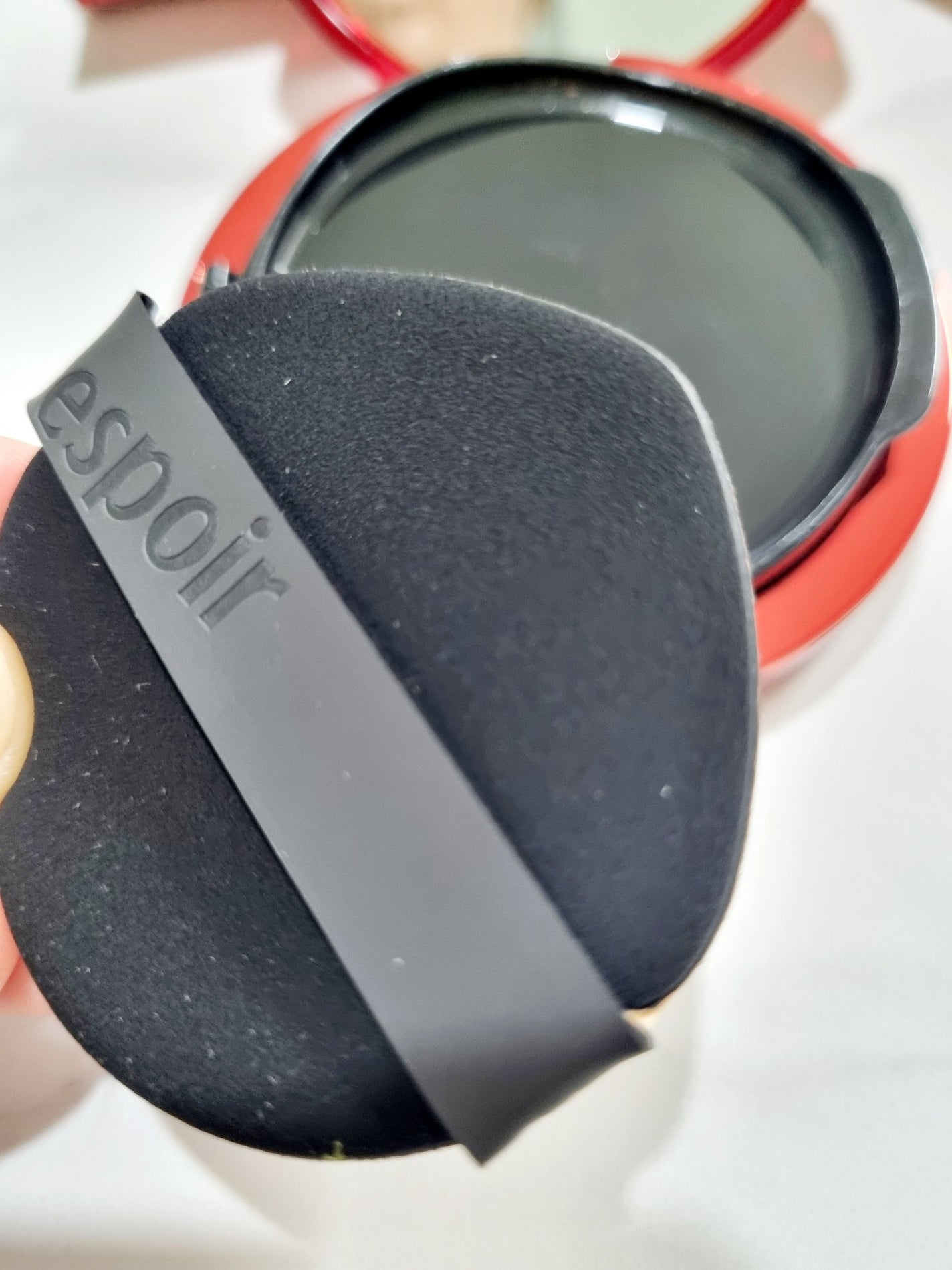 プロテーラービーベルベットカバークッション/espoir/クッションファンデーションを使ったクチコミ(2枚目)