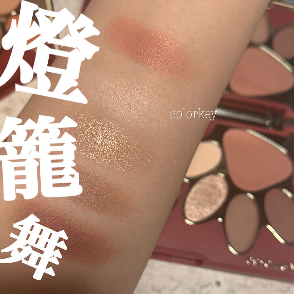 トラ十色アイシャドウパレット/COLORKEY/アイシャドウパレットを使ったクチコミ（1枚目）