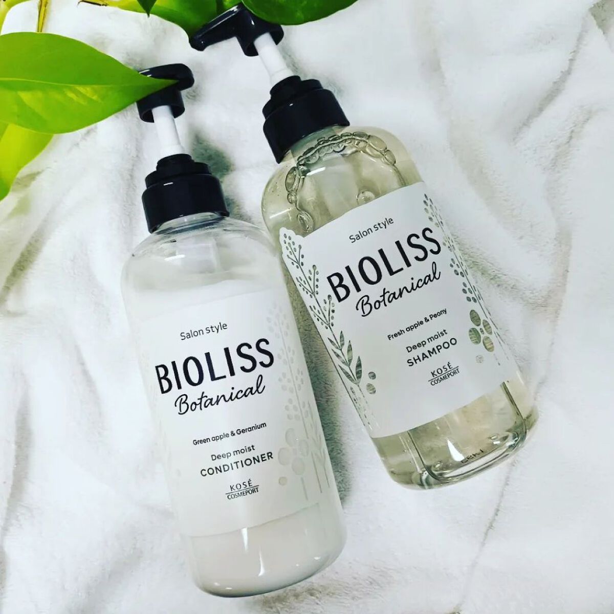 SSビオリス ボタニカル シャンプー／コンディショナー(ディープモイスト)/SSビオリス/市販シャンプーを使ったクチコミ（2枚目）