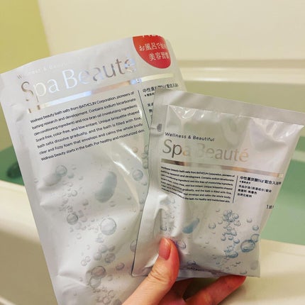 spa beaute/バスクリン/炭酸系入浴剤を使ったクチコミ(2枚目)
