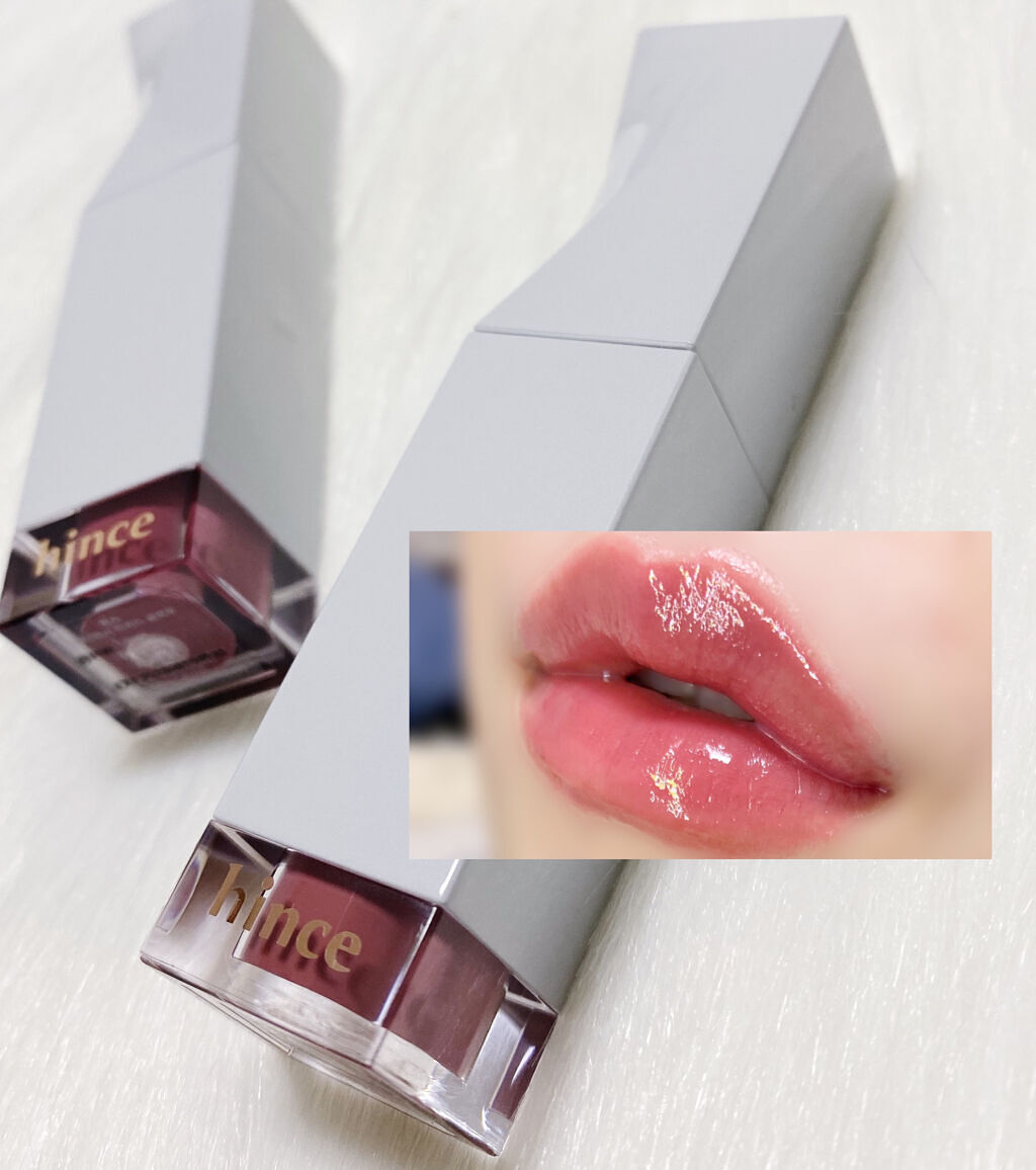 ムードインハンサーリキッドグロウ/hince/口紅を使ったクチコミ（1枚目）