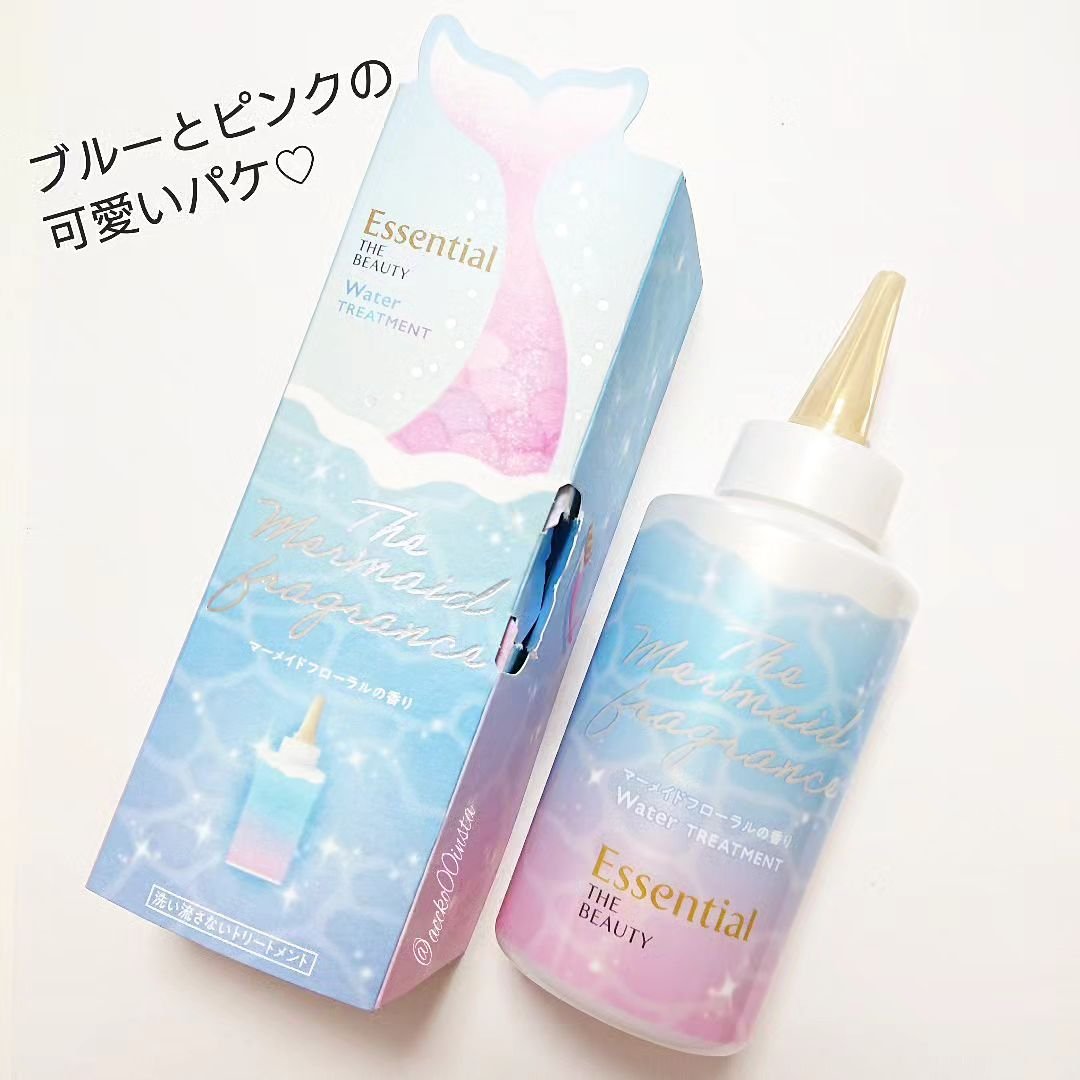 エッセンシャル THE BEAUTY 髪のキメ美容ウォータートリートメント マーメイドフローラルの香りのクチコミ「#コスメレビュー ⁡
⁡⁡
⁡エッセンシャル ザ ビューティ⁡⁡
⁡髪のキメ美容⁡
⁡ウォータ.....」（2枚目）