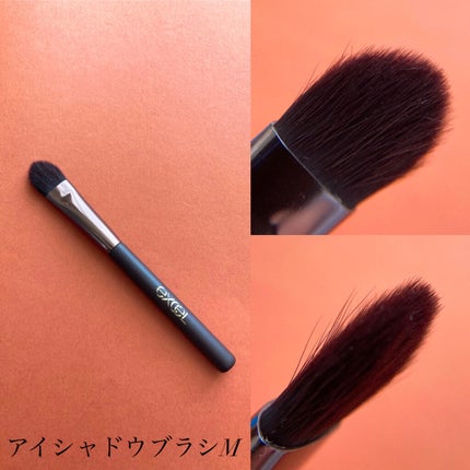 アイシャドウブラシ M/excel/メイクブラシを使ったクチコミ(3枚目)