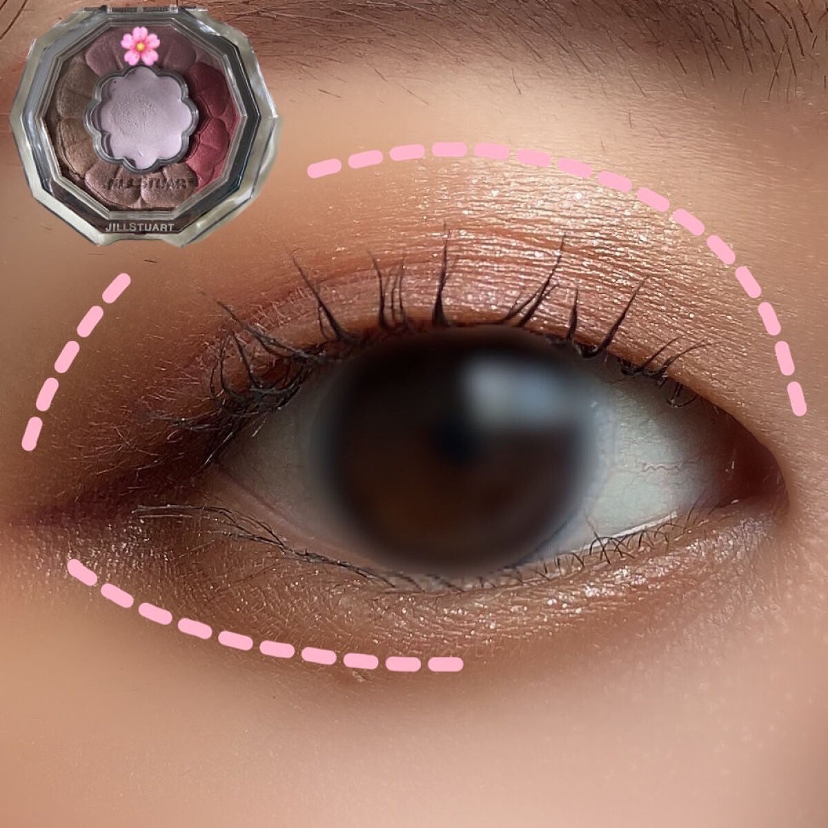 ジルスチュアート ブルームクチュール アイズ/JILL STUART/アイシャドウパレットを使ったクチコミ(5枚目)