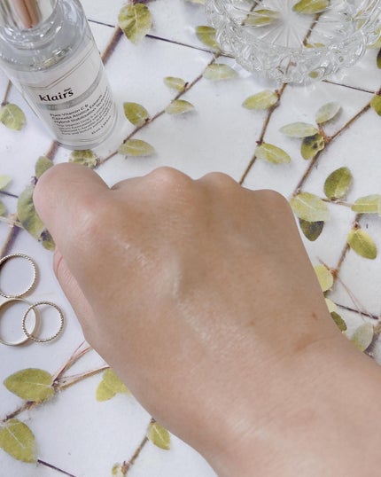 フレッシュリージュースドビタミンドロップ(35ml)/Klairs/美容液を使ったクチコミ(4枚目)