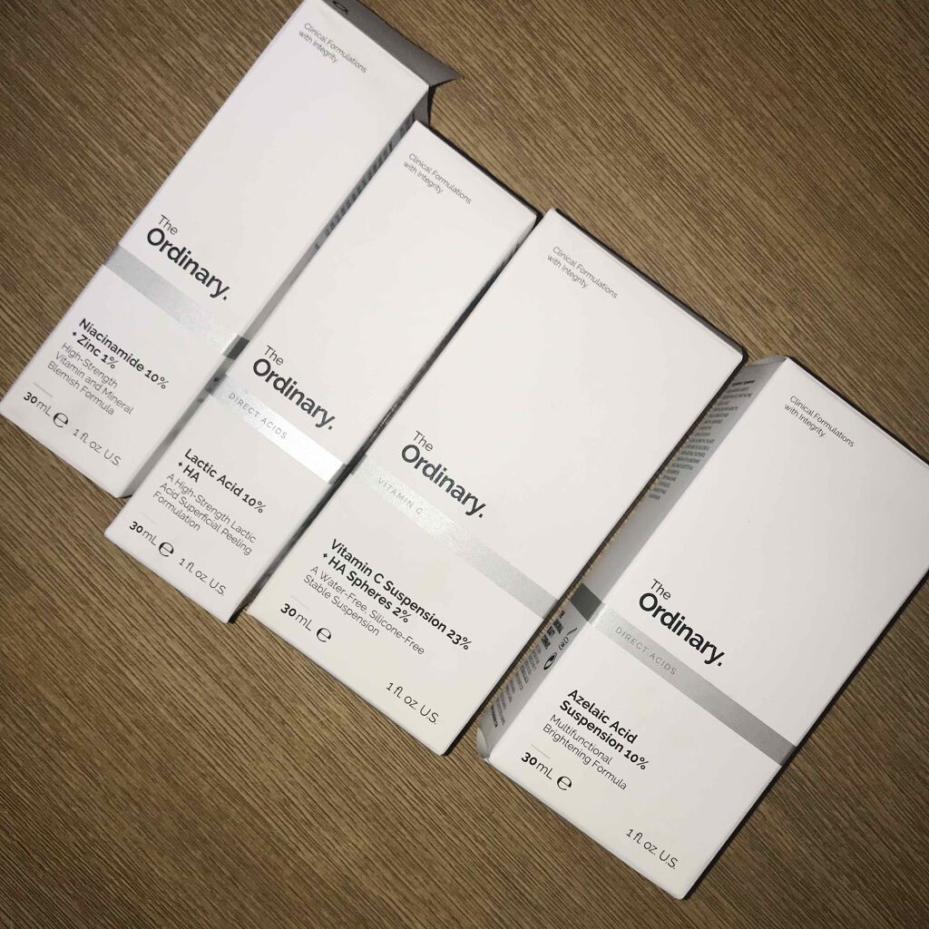 Cサスペンション23+HAスフィア2フェイスクリーム/The Ordinary/美容液を使ったクチコミ（2枚目）