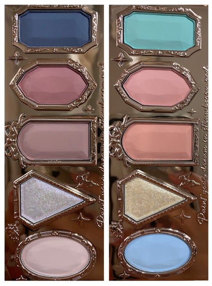 ストロベリーロココ アイシャドウパレット/FlowerKnows/アイシャドウパレットを使ったクチコミ(4枚目)