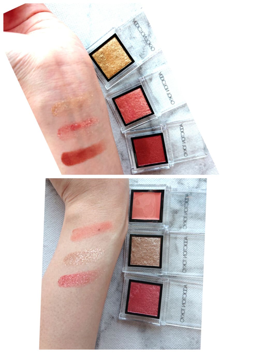 ザ アイシャドウ L 168 Laterite/ADDICTION/単色アイシャドウを使ったクチコミ（2枚目）