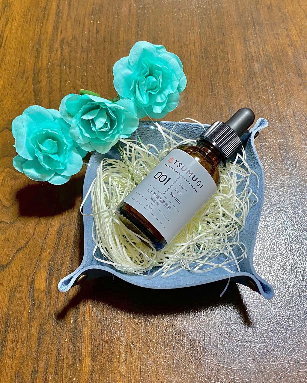 つむぎ ヒト幹細胞美容液/つむぎコスメ/美容液を使ったクチコミ（2枚目）