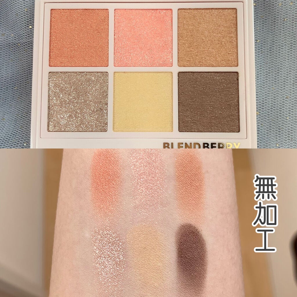 オーラクリエイション/BLEND BERRY/アイシャドウパレットを使ったクチコミ(2枚目)