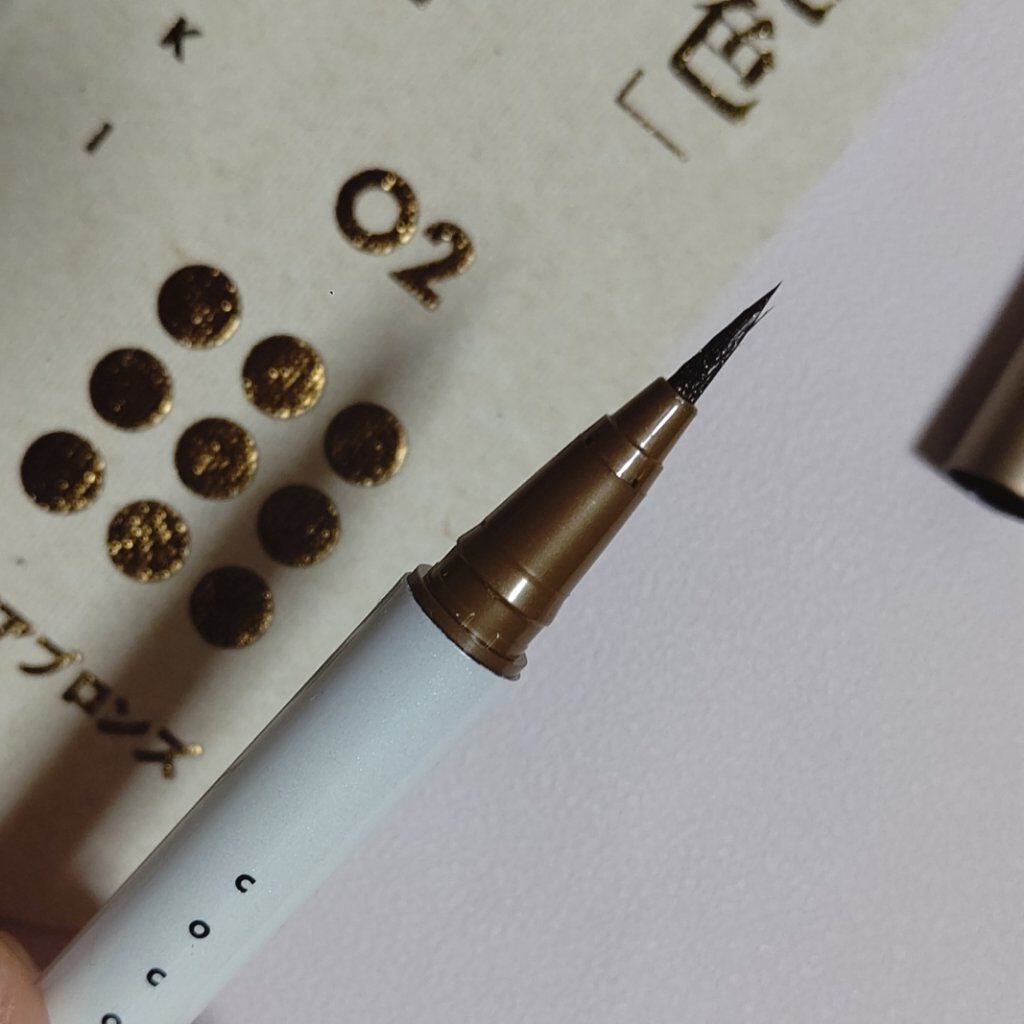 アイデザインライナー/COCOROIKI/リキッドアイライナーを使ったクチコミ(3枚目)