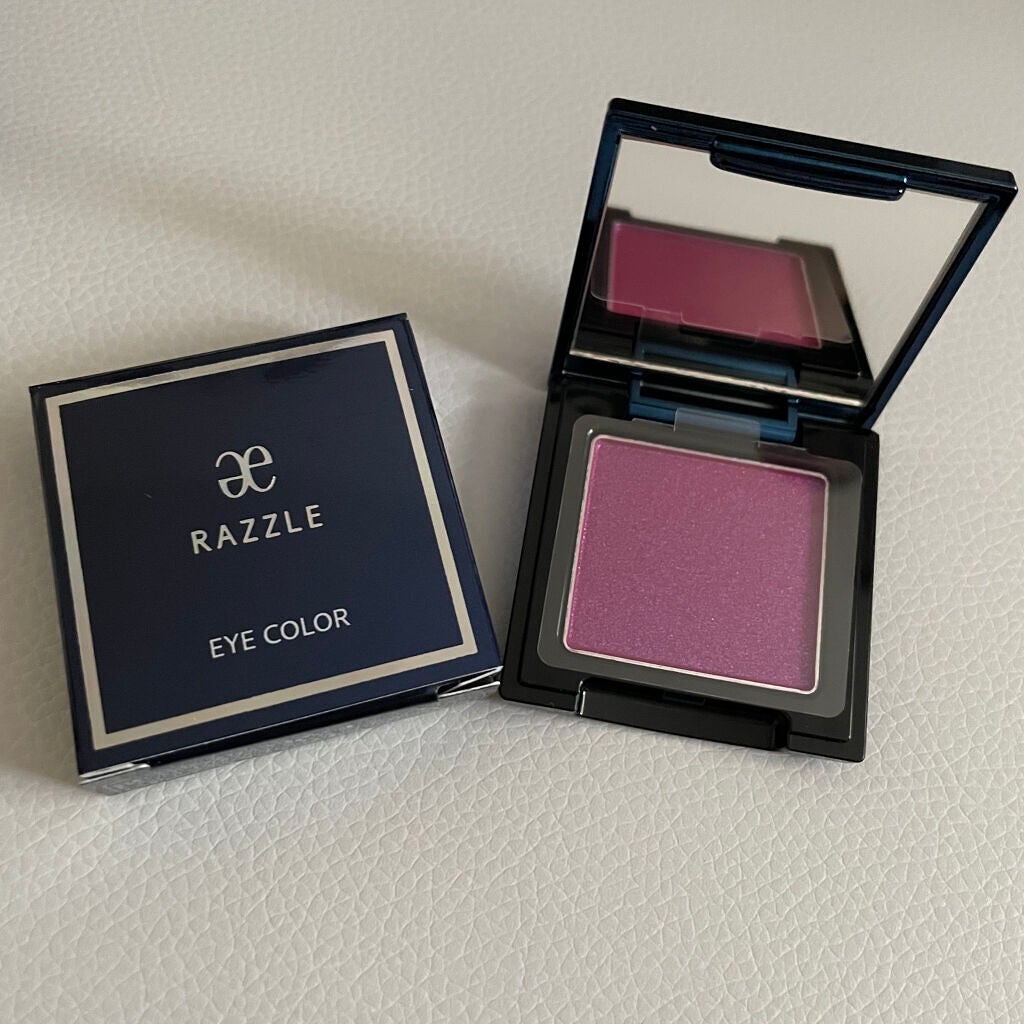 ラズル アイカラー/エレガンス ラズル /単色アイシャドウを使ったクチコミ(1枚目)