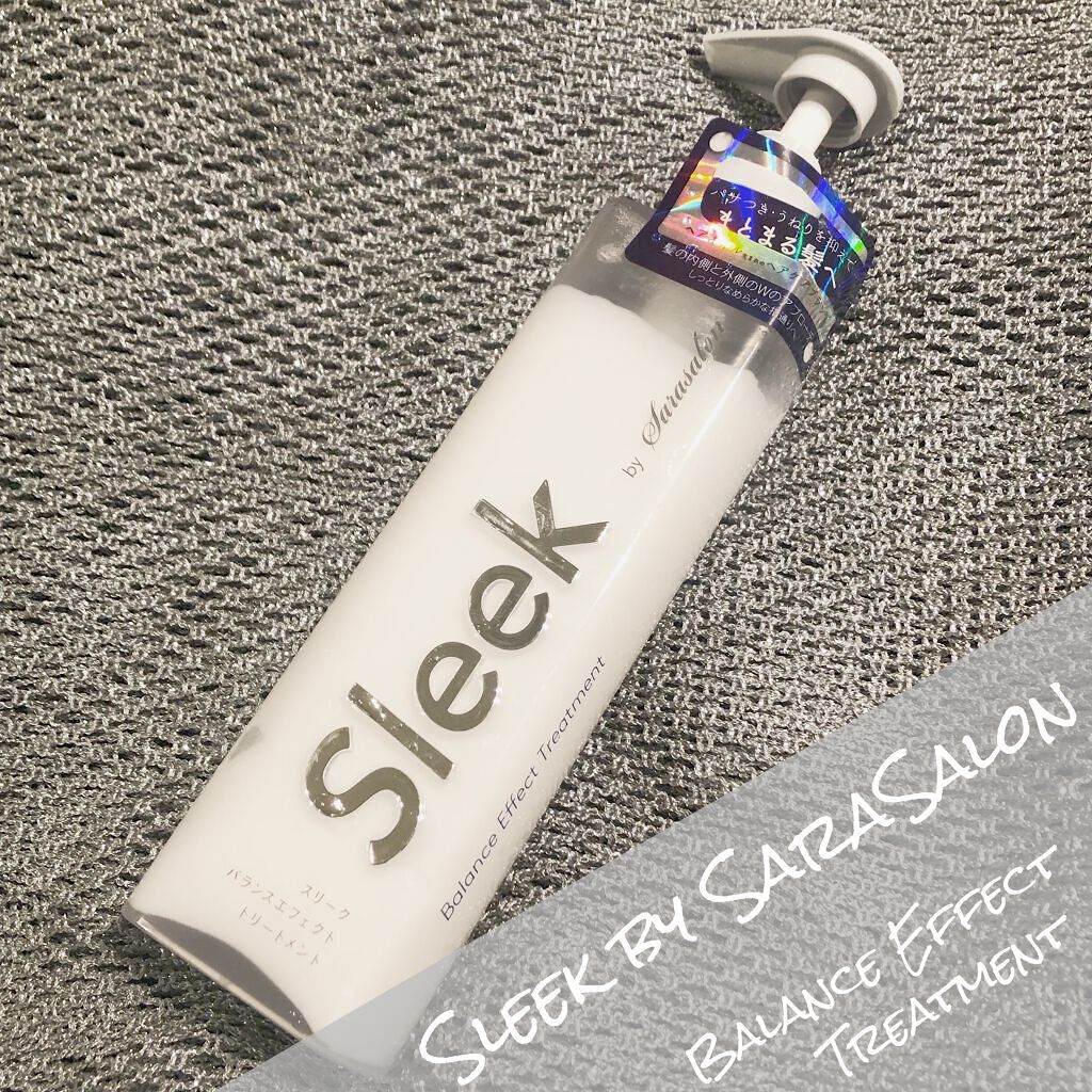 バランスエフェクトシャンプー/トリートメント/スリーク by サラサロン/市販シャンプーを使ったクチコミ(5枚目)