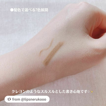 ファッションブロウ パウダーインペンシル N/MAYBELLINE NEW YORK/アイブロウペンシルを使ったクチコミ(6枚目)