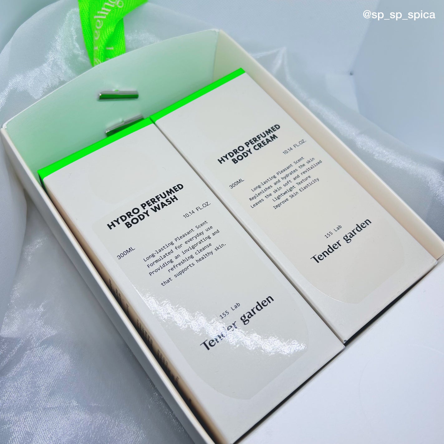 ハイドロパフュームドボディウォッシュ/Tender garden/ボディソープを使ったクチコミ(4枚目)