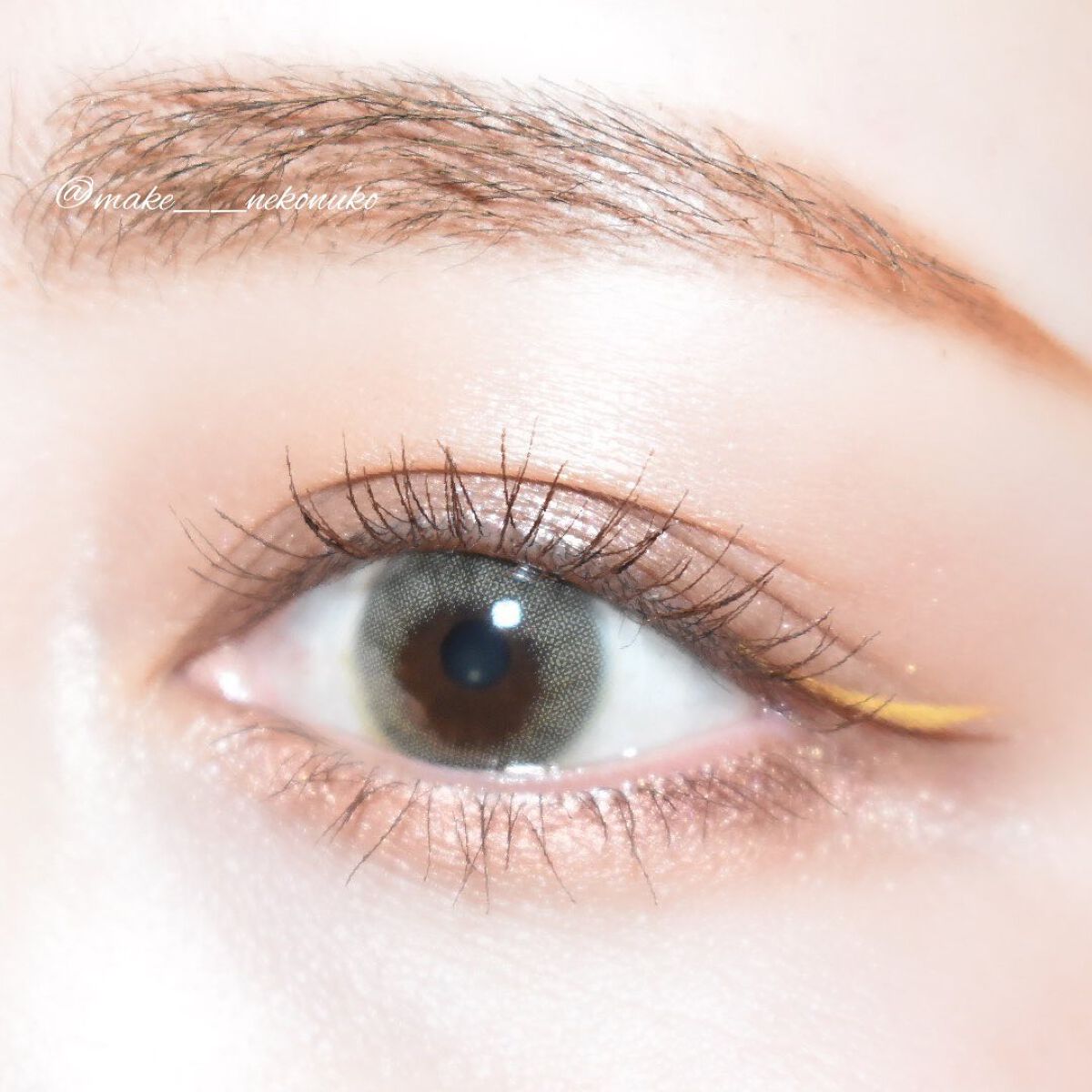 EYE OPENING LINER/UZU BY FLOWFUSHI/リキッドアイライナーを使ったクチコミ（2枚目）
