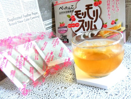 モリモリスリム ラズベリー風味/ハーブ健康本舗/健康サプリメントを使ったクチコミ(3枚目)