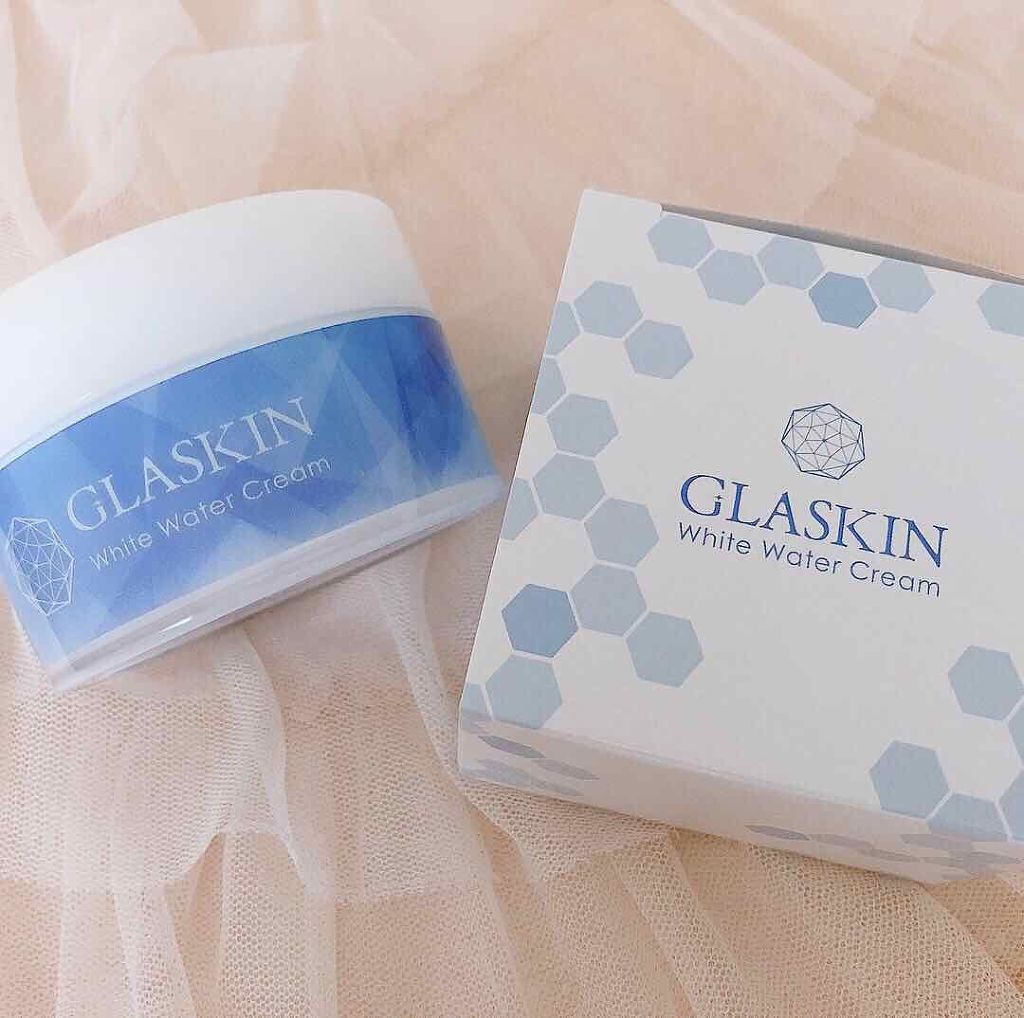 GLASKIN ホワイトウォータークリーム/さくらの森/オールインワン化粧品を使ったクチコミ(1枚目)