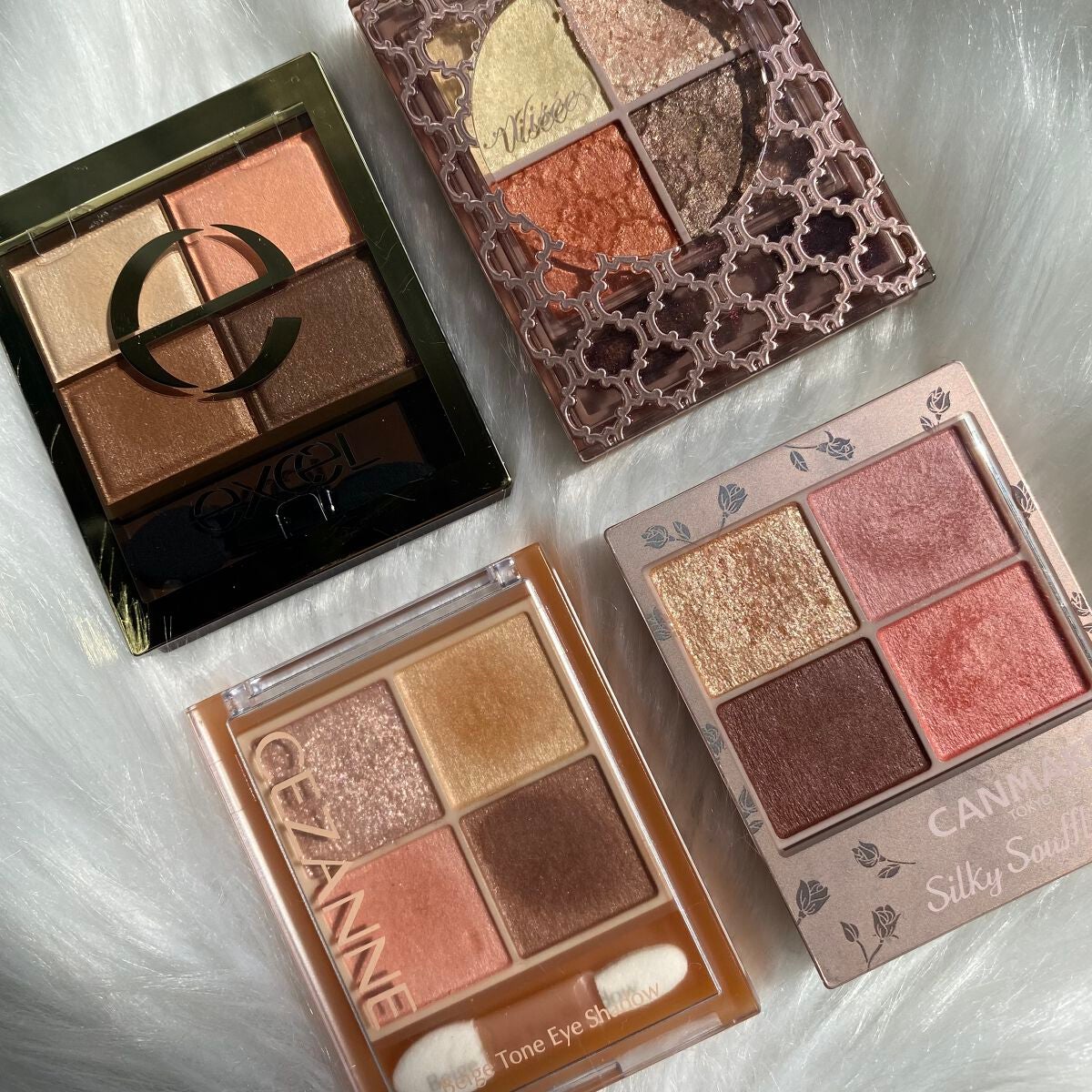 スキニーリッチシャドウ/excel/アイシャドウパレットを使ったクチコミ(7枚目)