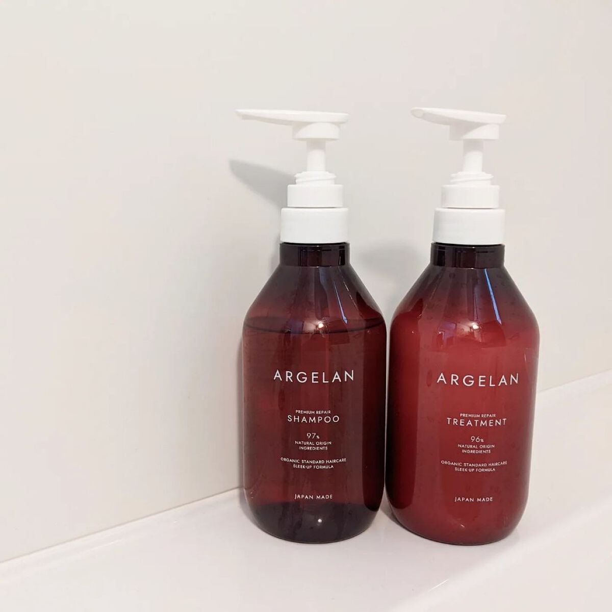 プレミアムリペア シャンプー／ヘアトリートメント/アルジェラン/市販シャンプーを使ったクチコミ（1枚目）