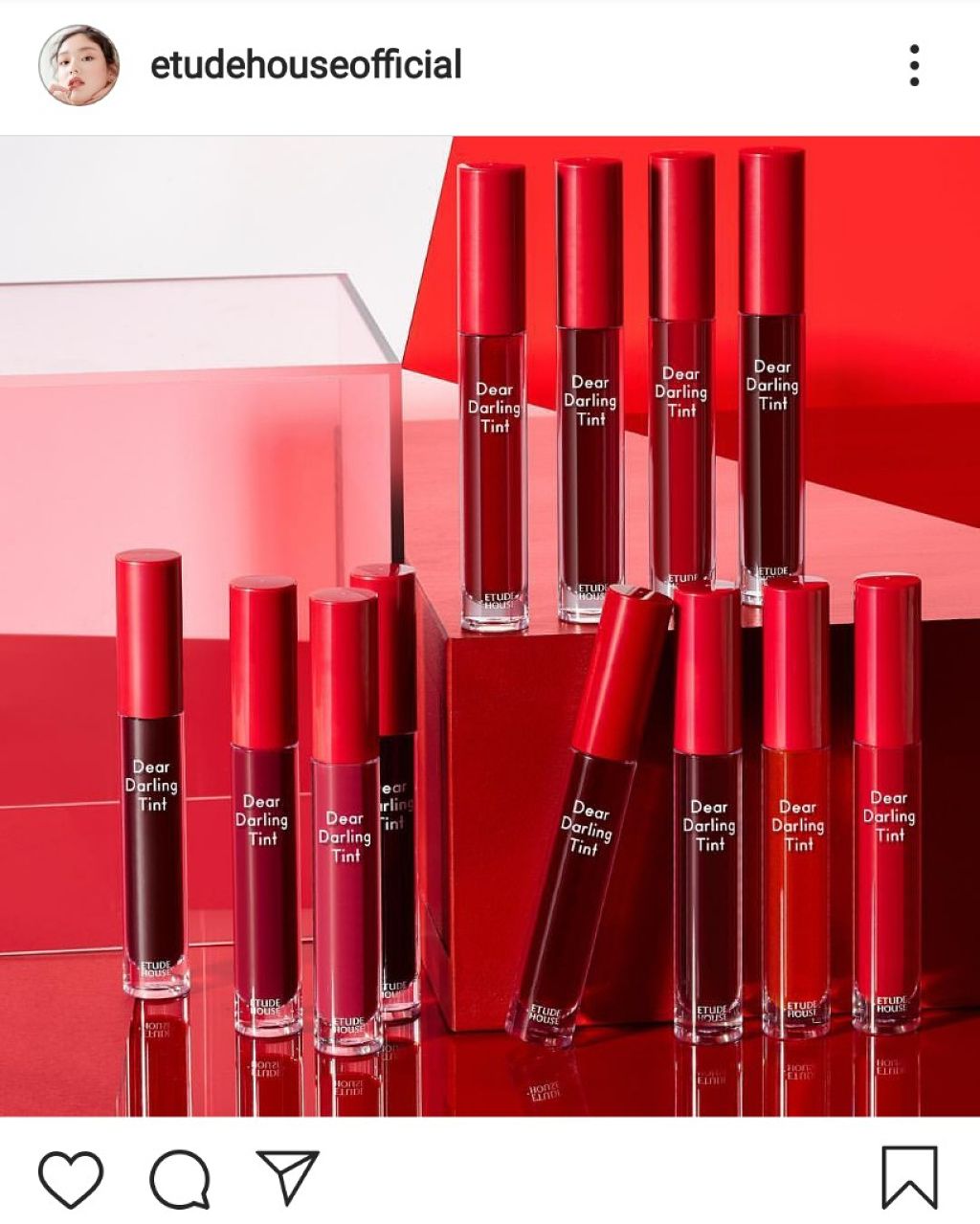 ディアダーリン ウォータージェルティント/ETUDE/リップティントを使ったクチコミ（2枚目）