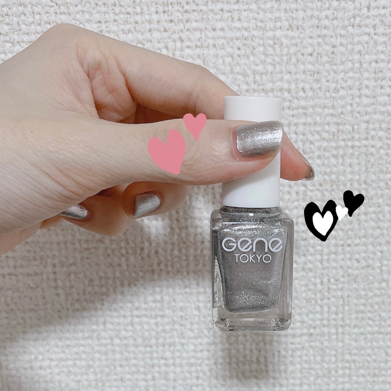 gene TOKYO ネイル/DAISO/マニキュアを使ったクチコミ(1枚目)