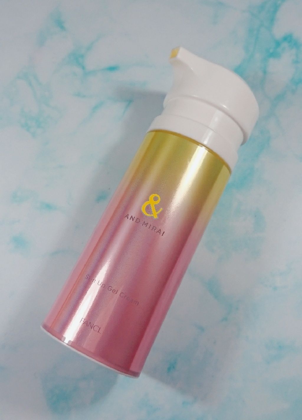 アンドミライ スキンアップジェルクリーム/ファンケル/オールインワン化粧品を使ったクチコミ（1枚目）