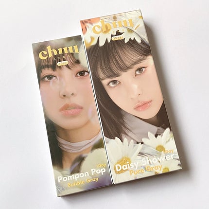 Daisy Shower 1Day/chuu LENS/ワンデー(1DAY)カラコンを使ったクチコミ(8枚目)