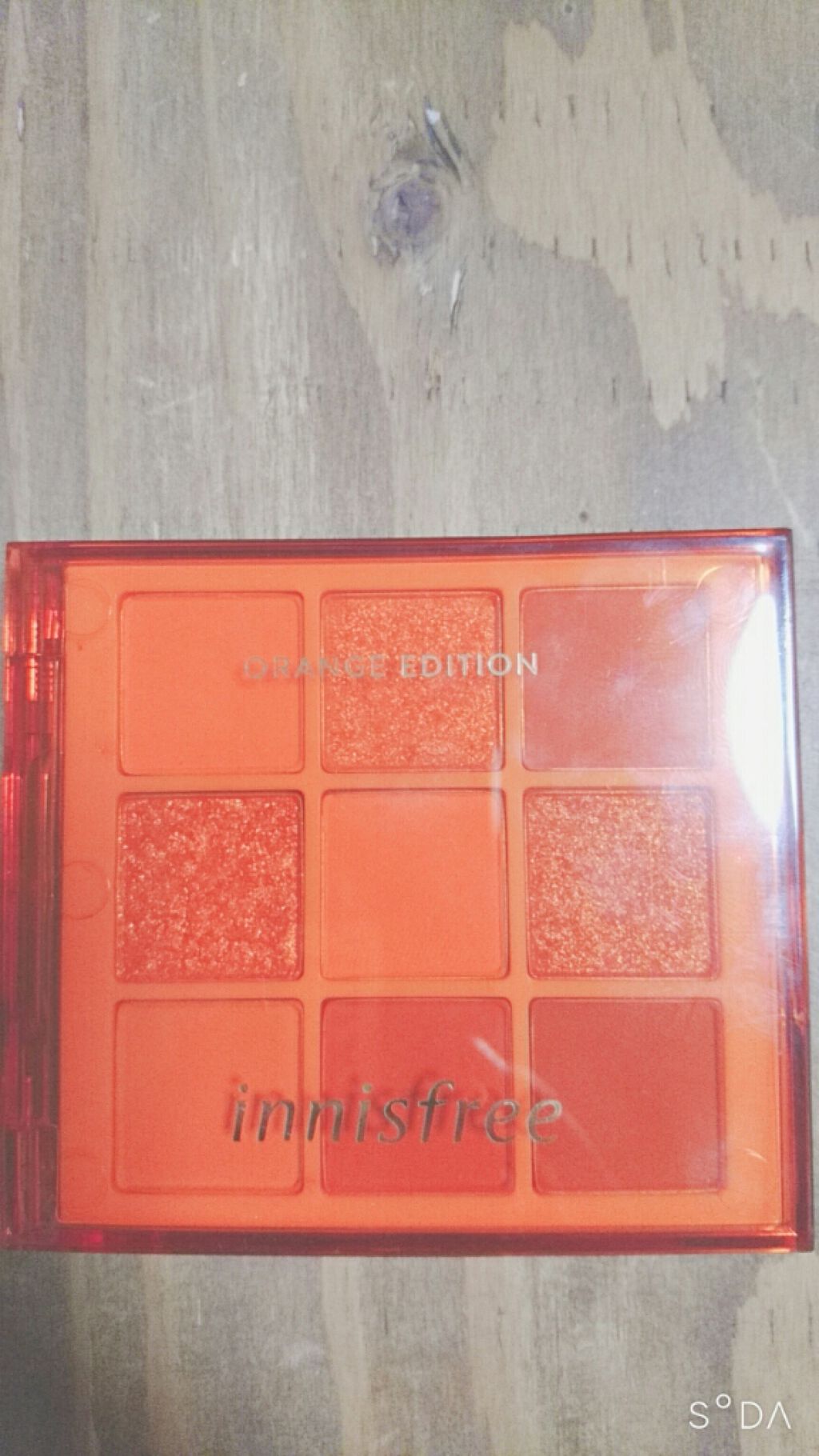 ジューシーオレンジパレット/innisfree/アイシャドウパレットを使ったクチコミ(2枚目)