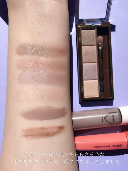 スタイリング パウダーアイブロウ/excel/パウダーアイブロウを使ったクチコミ(3枚目)