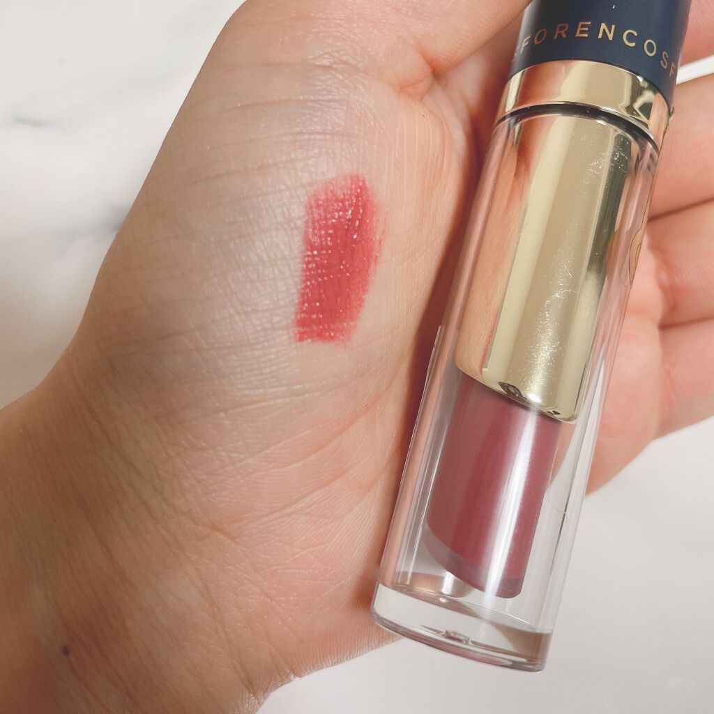 タトゥーベルベットティント/フォレンコス/リップティントを使ったクチコミ(3枚目)