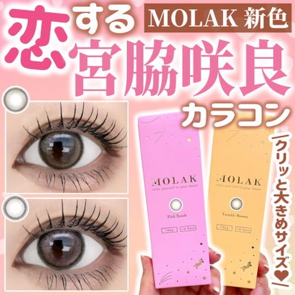 MOLAK 1day/MOLAK/ワンデー(1DAY)カラコンを使ったクチコミ(1枚目)