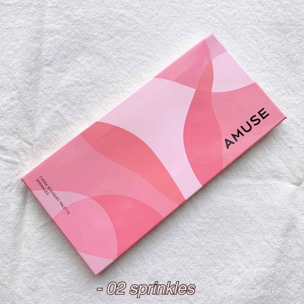 チークブーケパレット/AMUSE/パウダーチークを使ったクチコミ(2枚目)