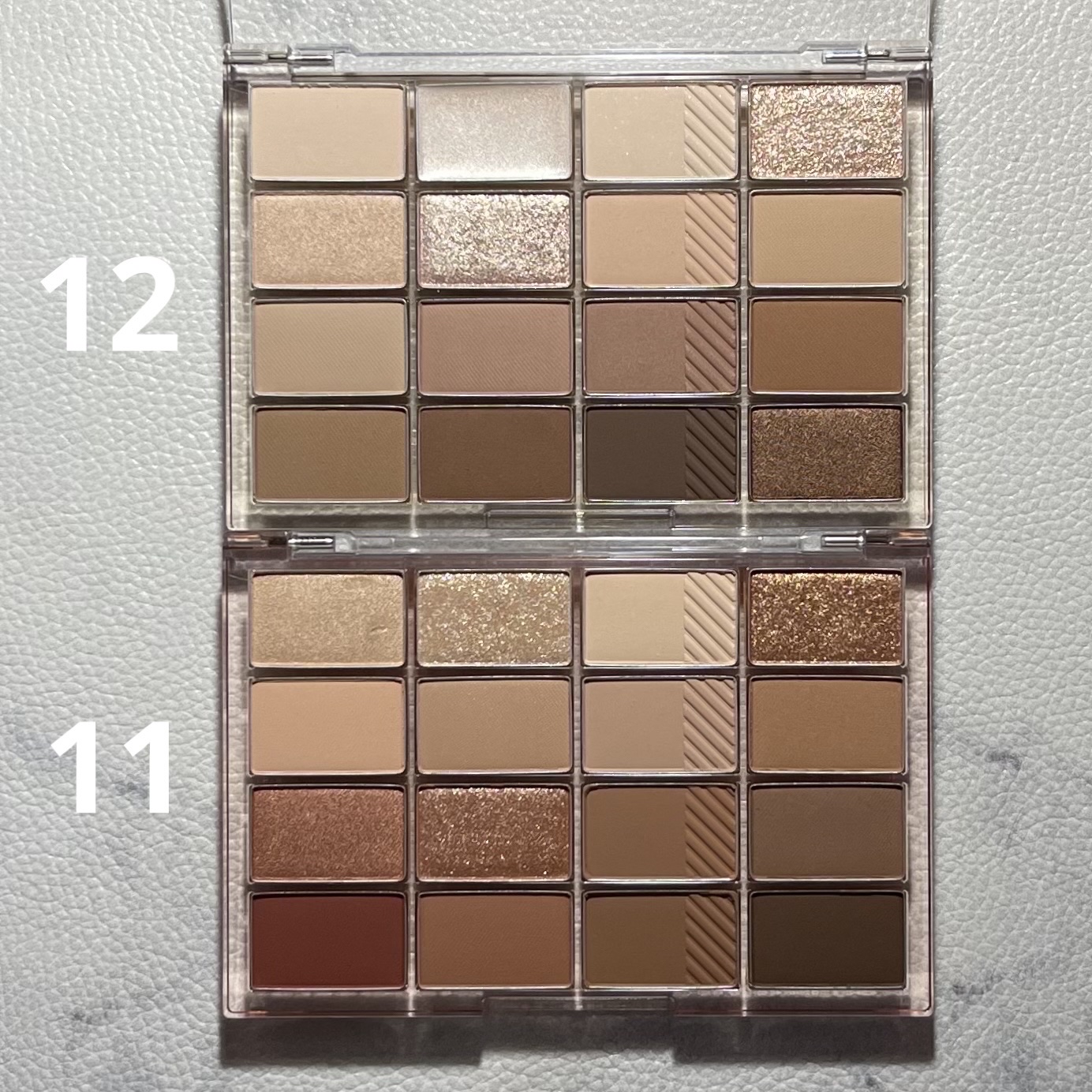 ソフトブラーリングアイパレット/wakemake/アイシャドウパレットを使ったクチコミ（3枚目）