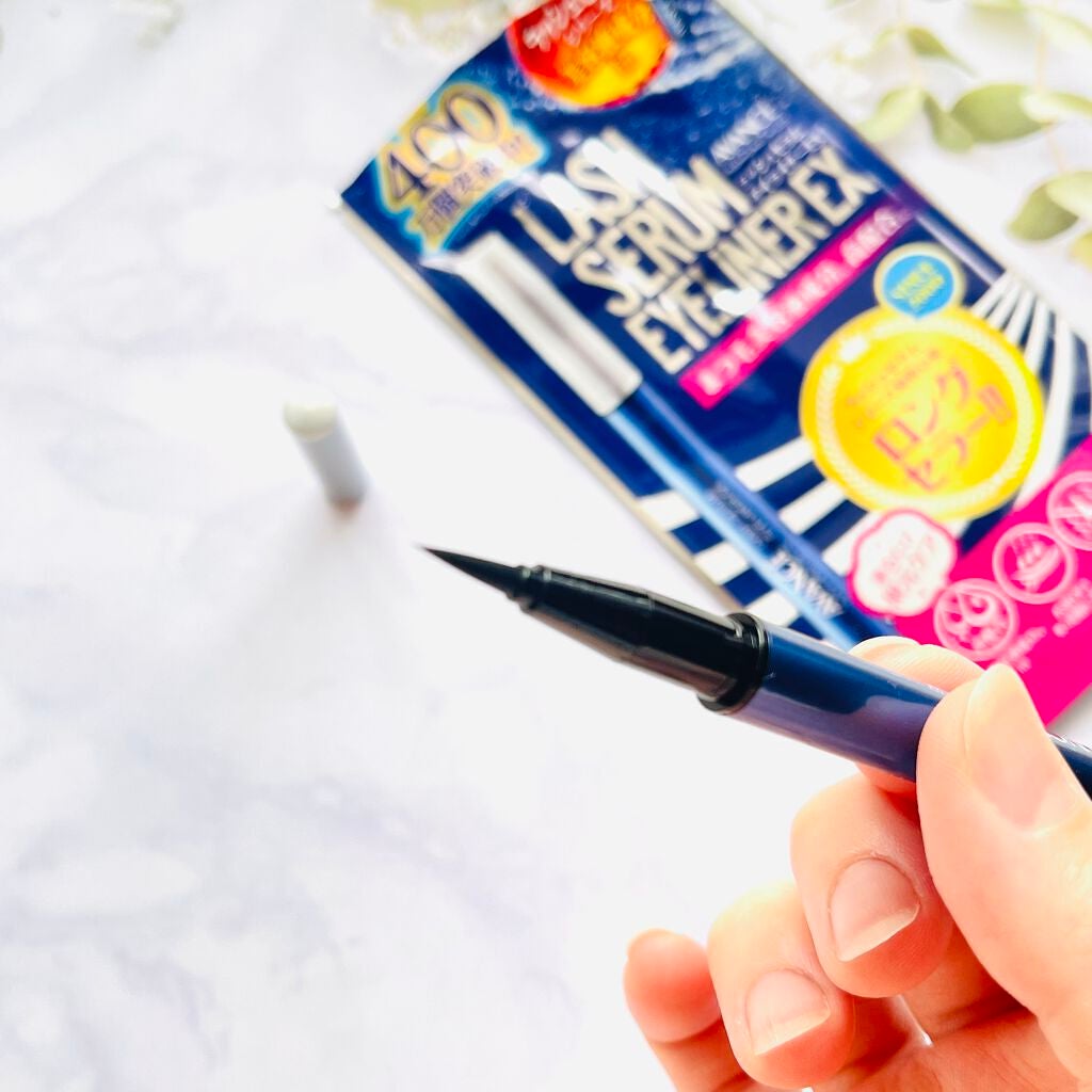 ラッシュセラムインアイライナー/アヴァンセ/リキッドアイライナーを使ったクチコミ(4枚目)