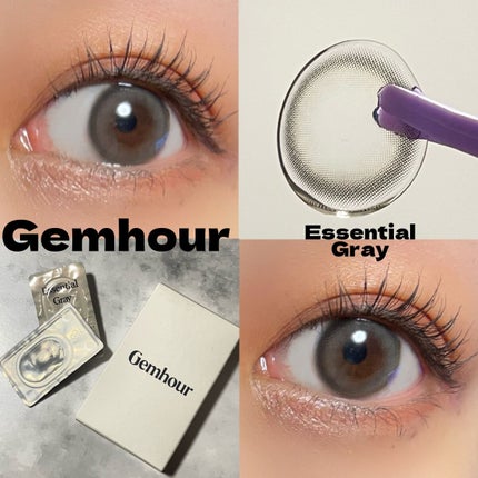 Gemhour/Hapa kristin/カラーコンタクトレンズを使ったクチコミ(2枚目)