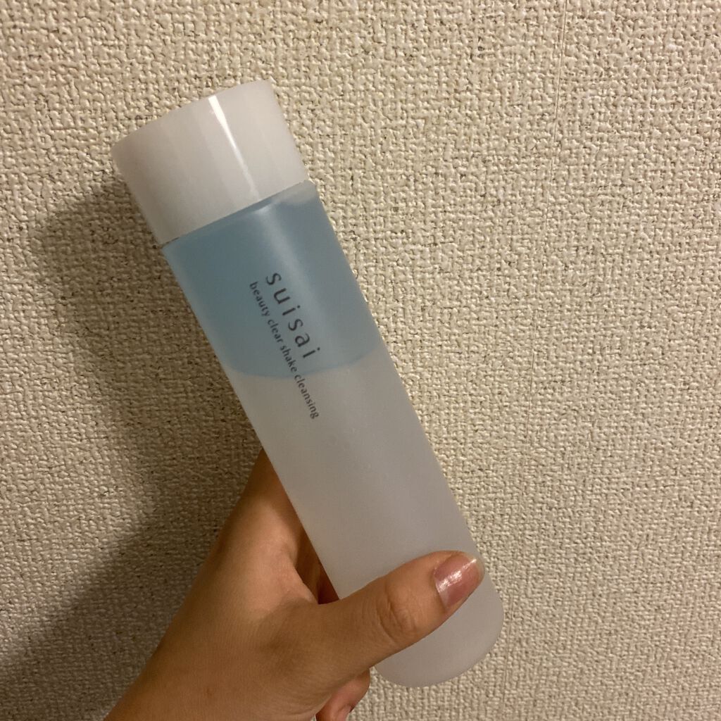 ビューティクリア シェイククレンジング/suisai/クレンジングウォーターを使ったクチコミ（1枚目）