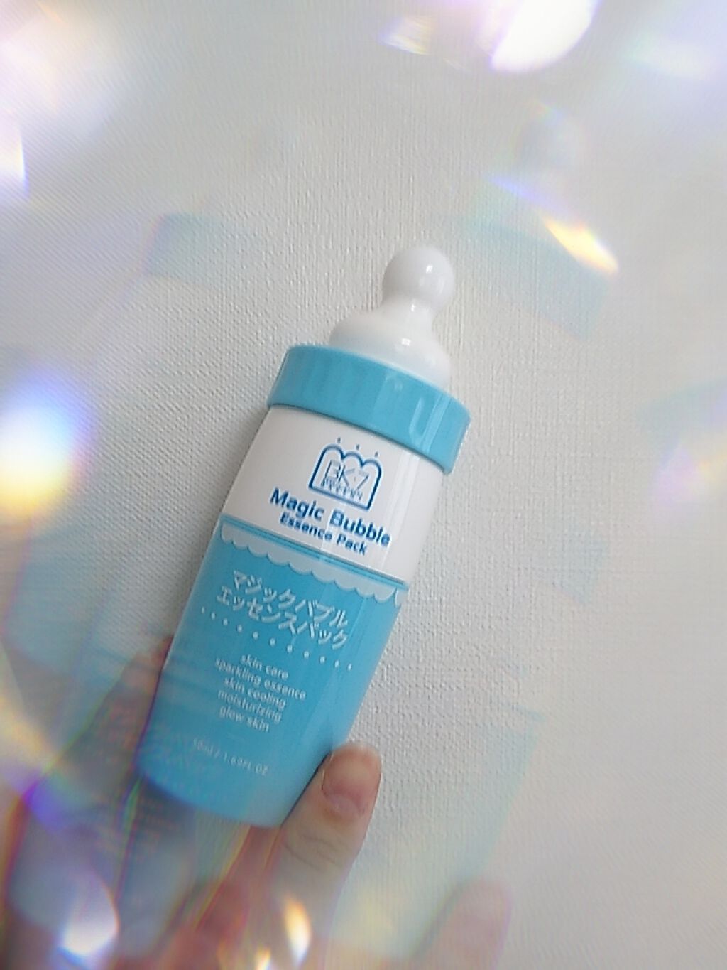 マジックバブルエッセンスパック（ピンク） /BAKER7/洗い流すパック・マスクを使ったクチコミ（2枚目）