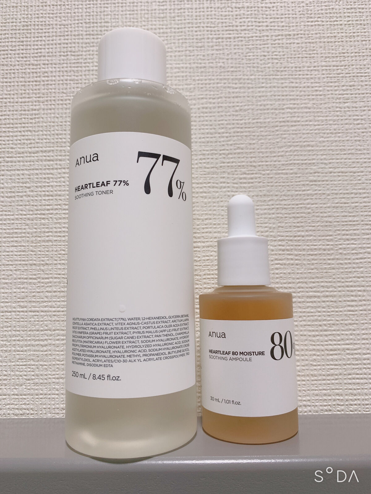 ドクダミ80％スージングアンプル/Anua/美容液を使ったクチコミ（1枚目）