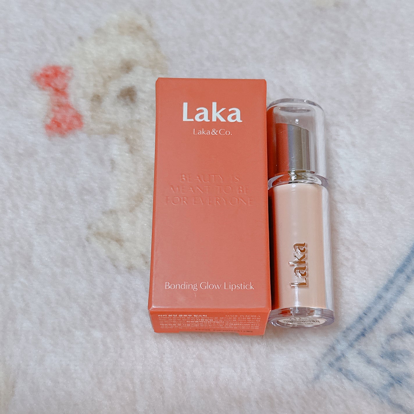 ボンディンググロウリップスティック/Laka/口紅を使ったクチコミ(1枚目)