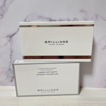 ルミエール ソフトマット パウダリーファンデーション/ブリリアージュ/パウダーファンデーションを使ったクチコミ(1枚目)