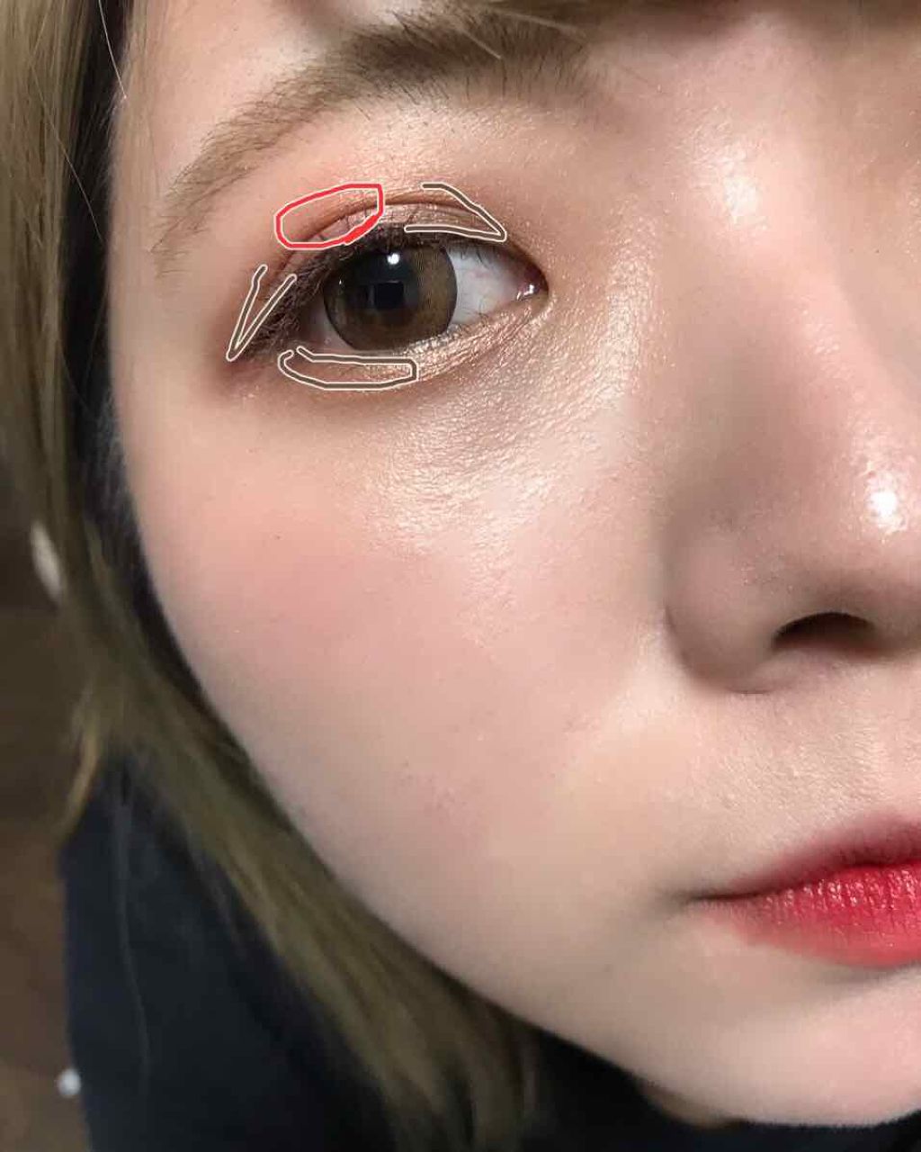 アディクション ザ アイシャドウ/ADDICTION/単色アイシャドウを使ったクチコミ（3枚目）