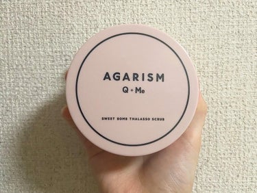 Q+Me スウィート ボム タラソ スクラブ/AGARISM/バスト・ヒップケアを使ったクチコミ（1枚目）