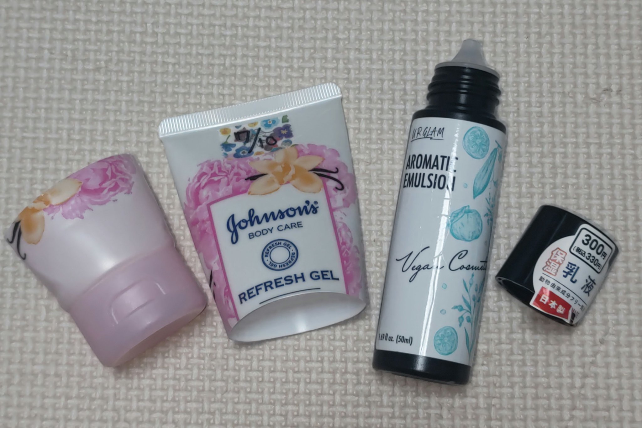 リフレッシュジェル サマーフローラル/ジョンソンボディケア/ボディローションを使ったクチコミ（2枚目）