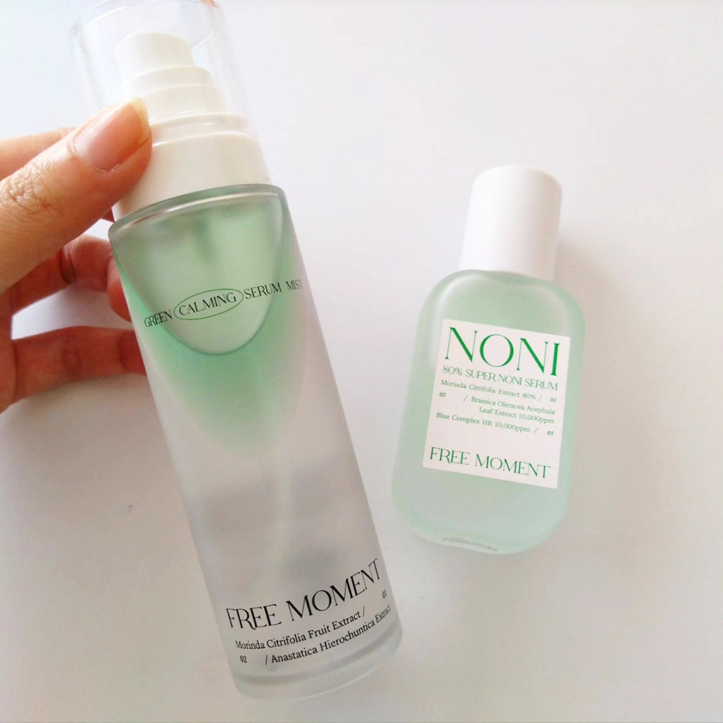 グリーンカーミングセラムミスト/Free Moment /ミスト状化粧水を使ったクチコミ(1枚目)