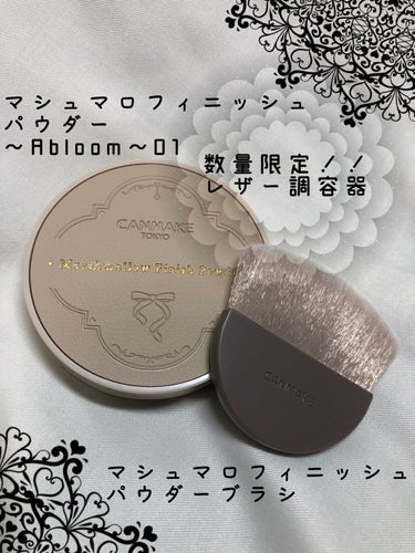 マシュマロフィニッシュパウダー　～Abloom～/キャンメイク/プレストパウダーを使ったクチコミ（1枚目）