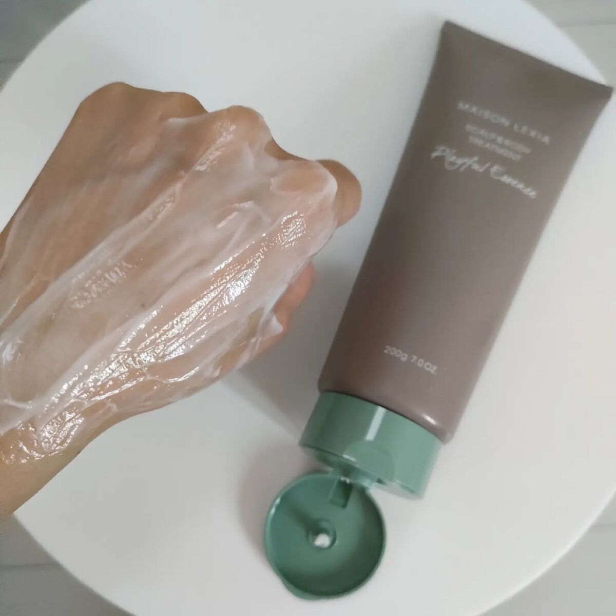 スカルプ＆ボディトリートメント プレイフルエッセンス/MAISON LEXIA/頭皮トリートメントを使ったクチコミ（3枚目）